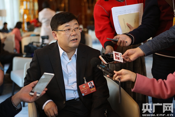 张显友(央广网记者 李帅 摄)