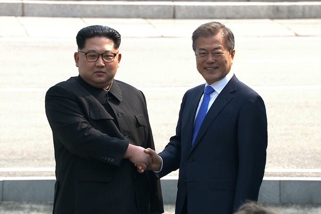 朝韩领导人板门店会晤