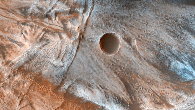 火星表面的盐水