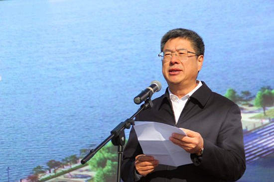 国家林业和草原局副局长彭有冬致辞(李旭昊 摄影)