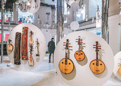 民族乐器店颜值高