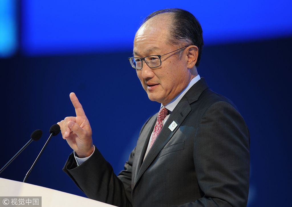 世行行长金墉将于2月1日提前卸任