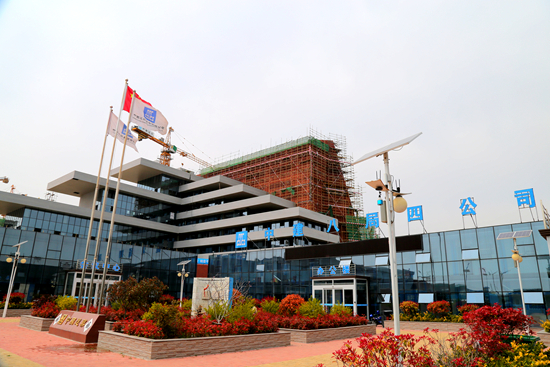 向海图强 中科院青岛科教园月底实现主体封顶