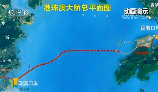 没有这座大桥之前,由于伶仃洋的阻隔,珠海,澳门与香港之间的陆上交通