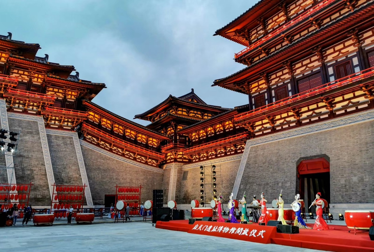 应天门遗址博物馆开城 洛阳再添新景观