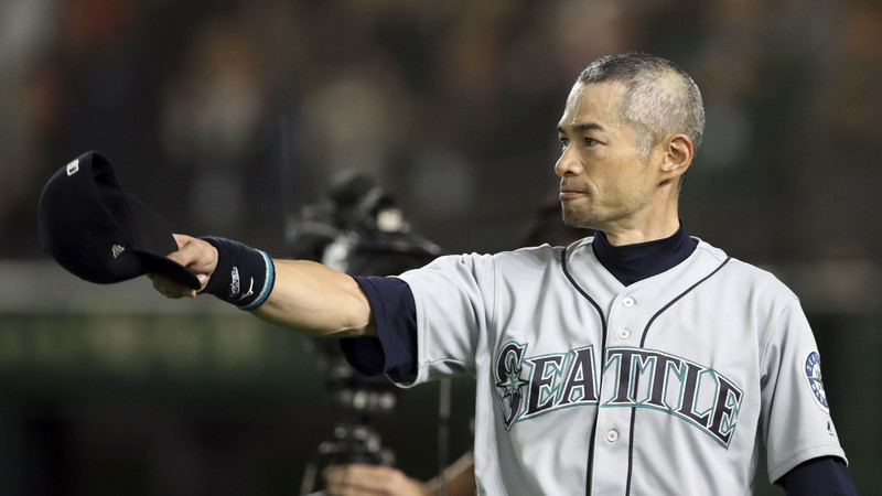 3月21日，Ichiro在东京巨蛋宣布退役（路透社）