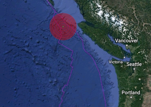 快讯！加拿大哈迪港市以西177公里发生6.2级地震