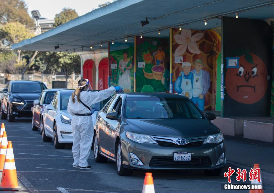 新冠病例激增美国旧金山加强检测力度