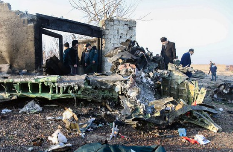 乌克兰客机伊朗坠毁致176人遇难 乌使馆：系引擎故障 非恐袭
