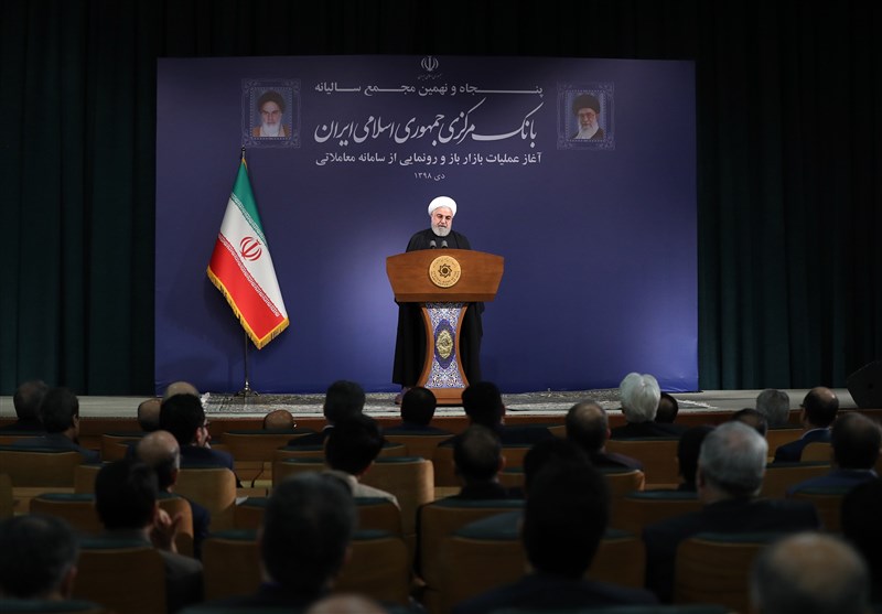 伊朗总统鲁哈尼。（图源：塔斯尼姆通讯社）