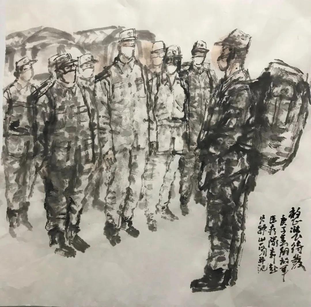 惠州学院师生抗击疫情艺术作品展举办