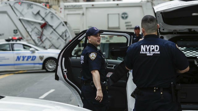 纽约警察局逾500名雇员新冠病毒检测呈阳性。（图源：《国会山报》）