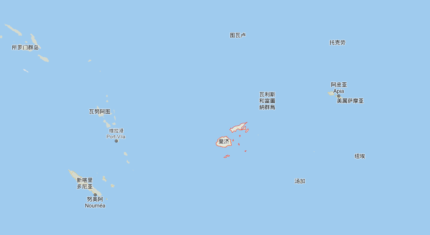 托克劳群岛地图图片