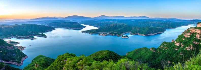 洛阳市新安县万山湖风景如诗如画