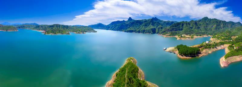 洛阳市新安县万山湖风景如诗如画
