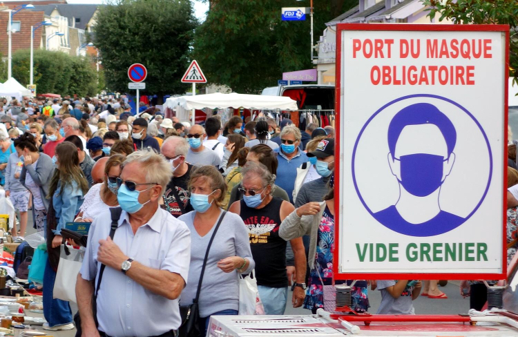 法国抗疫措施被指落后于邻国 9月起将加强卫生规定
