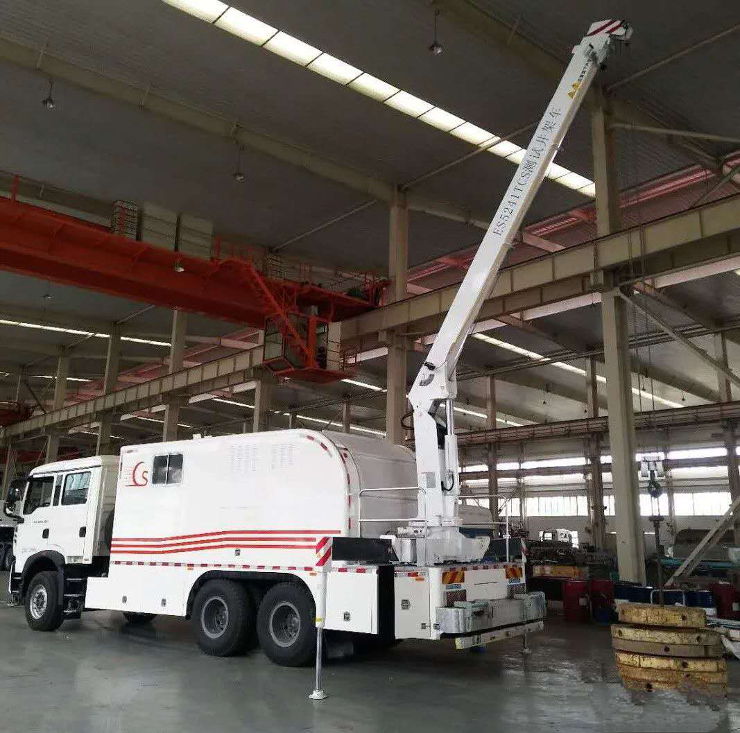 二机集团华美公司完成3台新产品测井车顺利发运