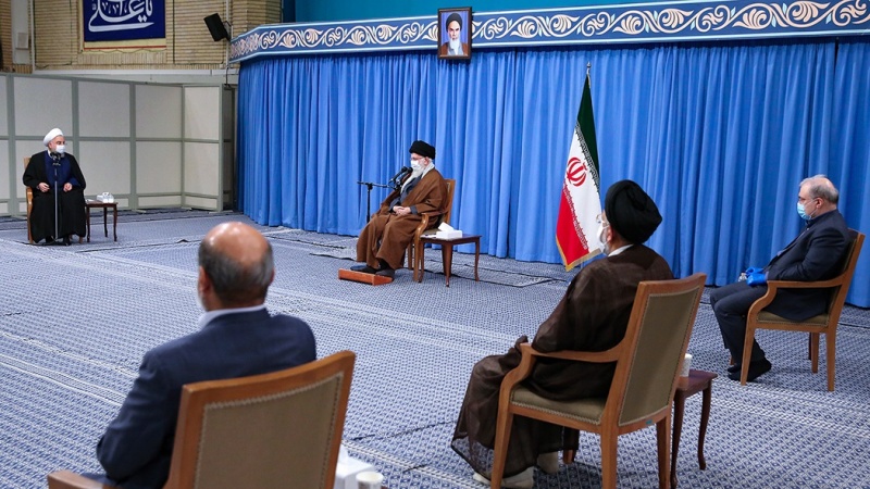 哈梅内伊呼吁伊朗“合作、统一与团结”。（图源：今日帕尔斯）