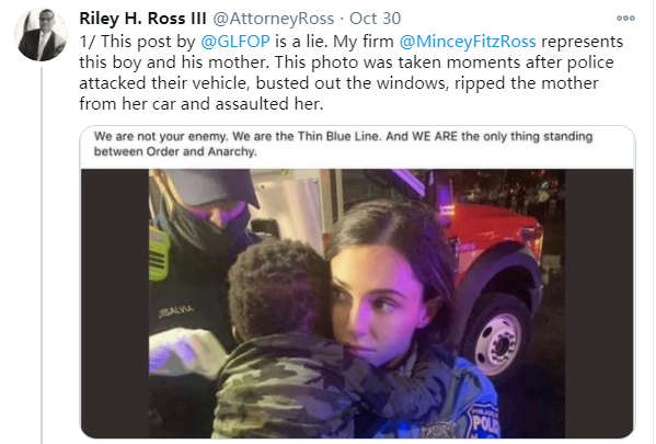 美警察将一黑人妈妈2岁儿子强行带走，还发布照片：他迷路了
