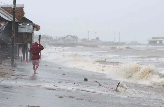 强台风“天鹅”肆虐菲律宾。（图源：Getty Images）
