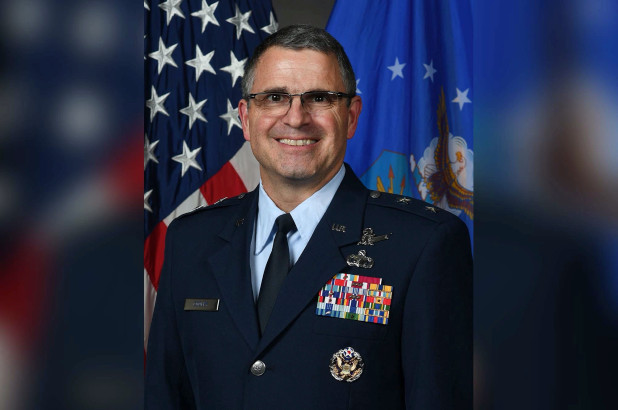 涉嫌性侵平民的美国空军少将威廉·库利。（图源：美国空军）