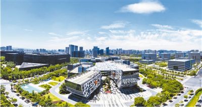 杭州高新区互联网产业园全景。徐青青摄