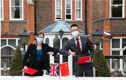 局的鼎力支持,表示此次中国文物返还为中英文物保护合作提供新动力,为