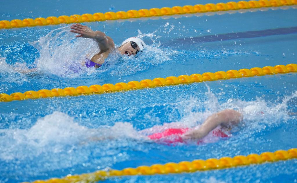 游泳全国冠军赛杨浚瑄打破女子200米自由泳亚洲纪录