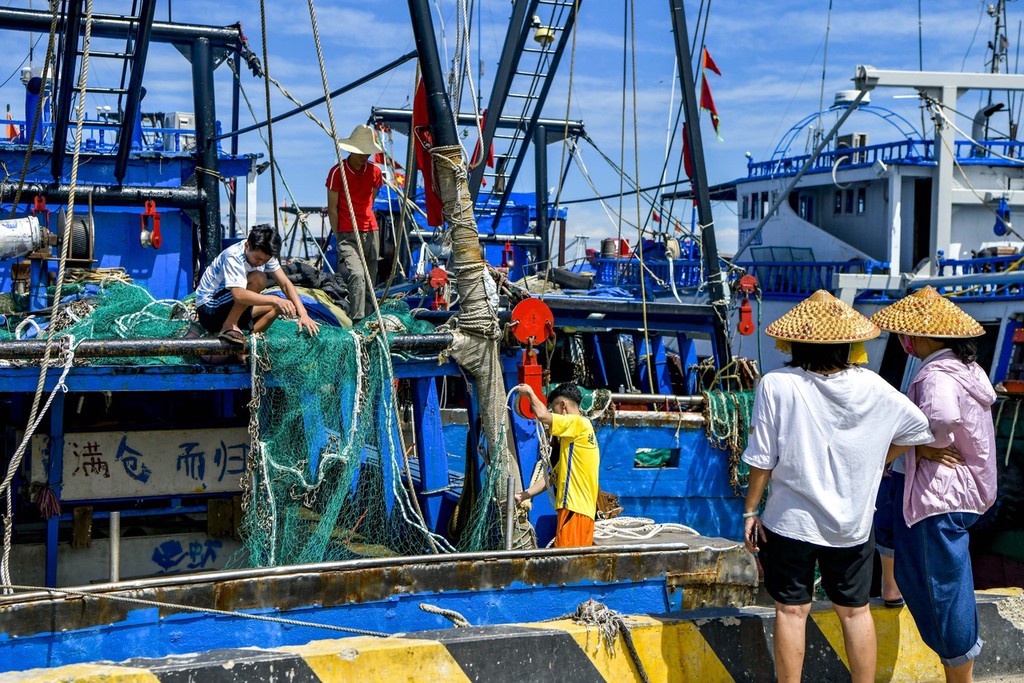 千舟竞发捕鱼去!多地伏季休渔期结束 沿海渔船出海作业