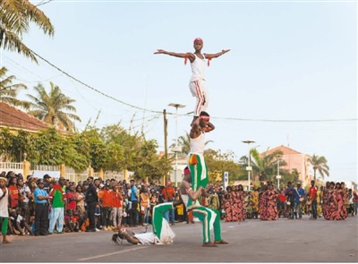 几内亚比绍狂欢节。图片来源于网络