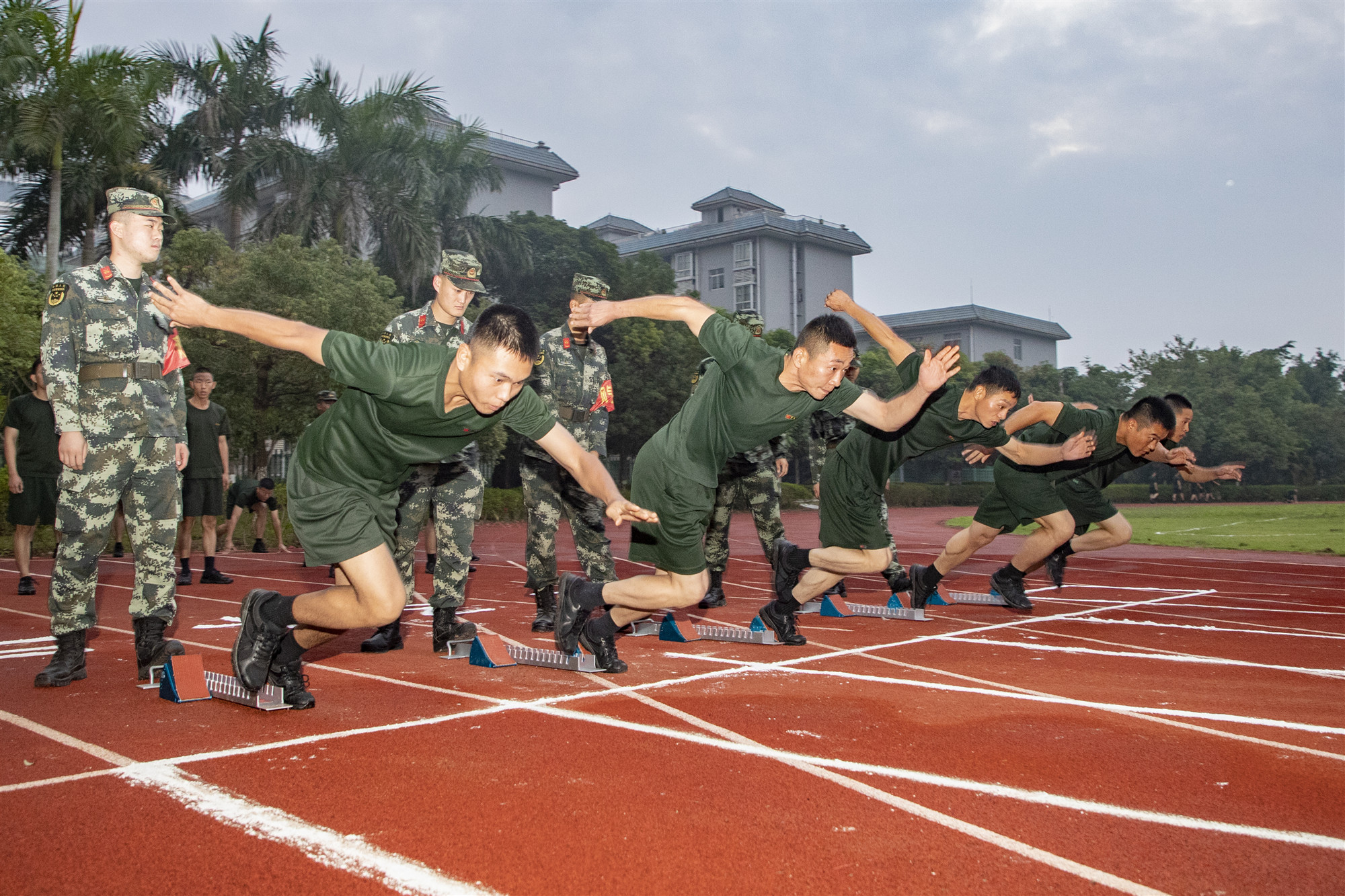 硬核开战直击广西武警军人运动会现场