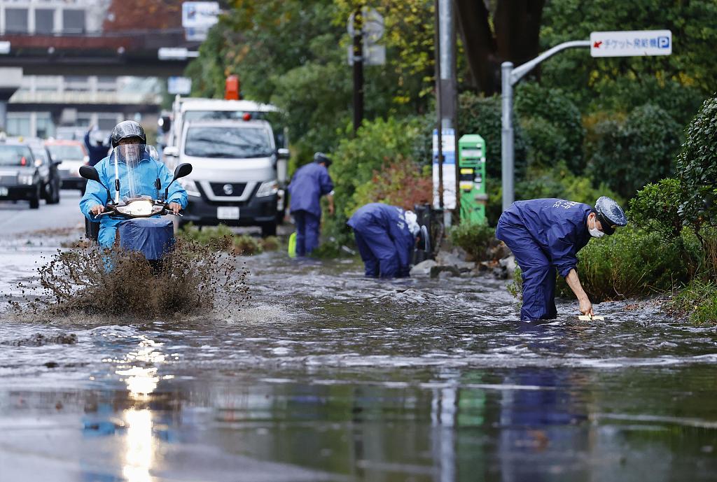 日本暴雨熊县图片