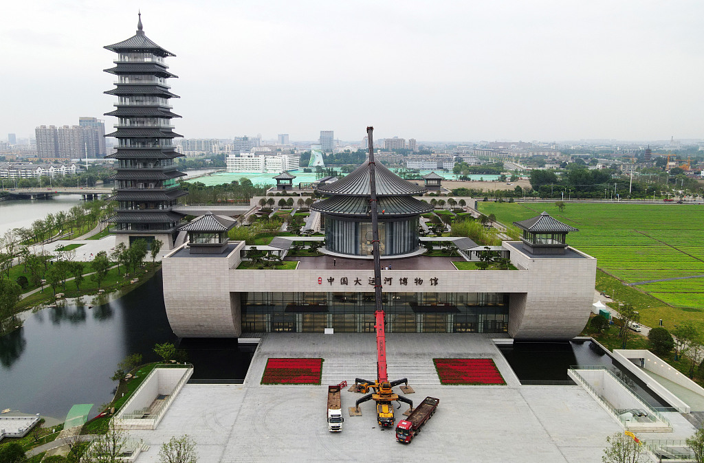 江蘇揚州:中國大運河博物館即將開館迎客