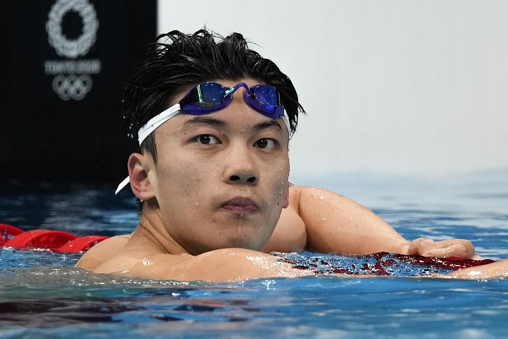 汪顺参加男子200米个人混合泳半决赛