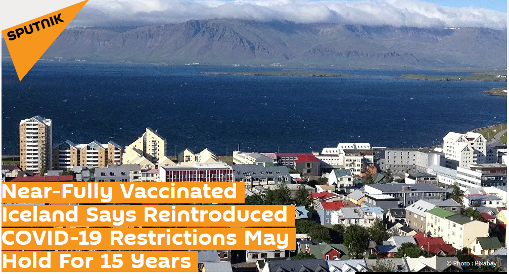 冰岛因变异病毒恢复防疫限制 专家：措施最长或持续15年