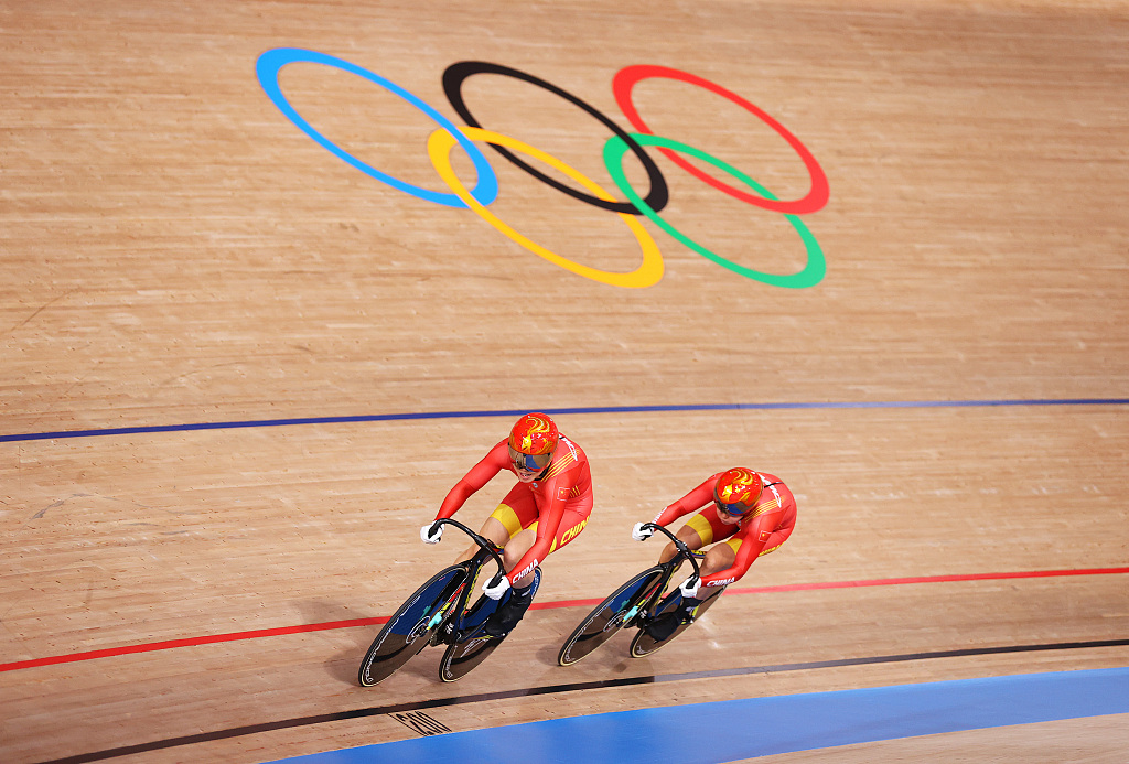 第28金！中国队拿下场地自行车女子团体争先赛金牌