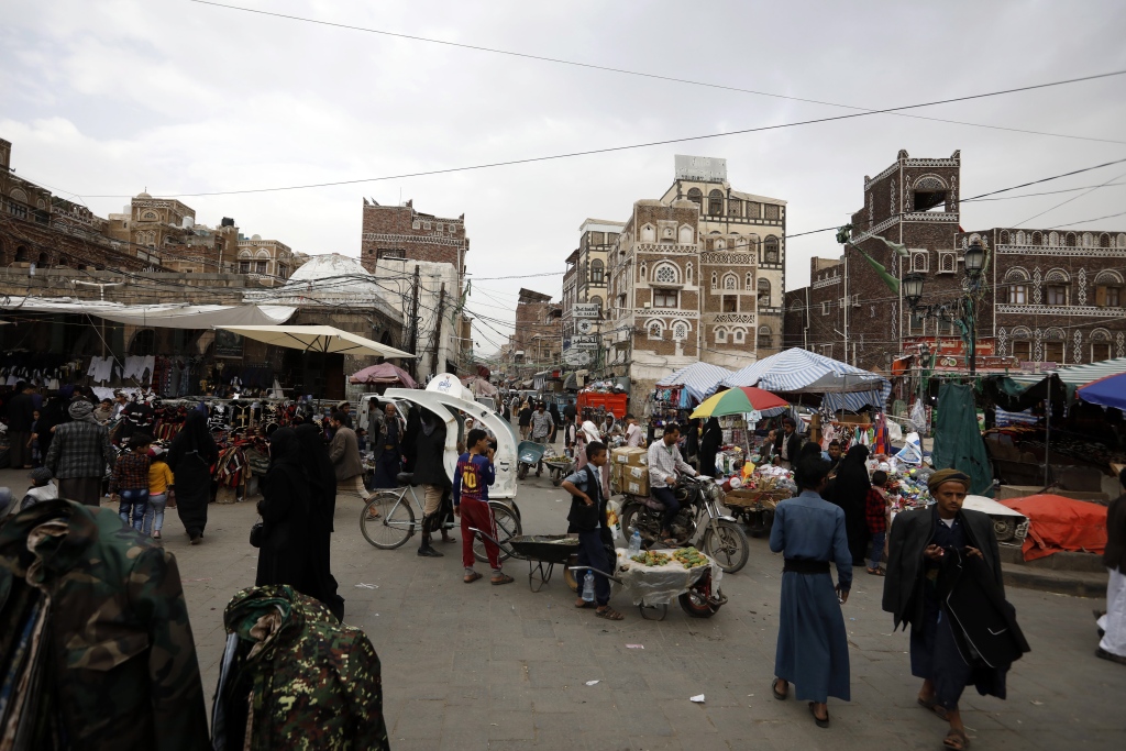 资料图：经历长期战争下的也门街头