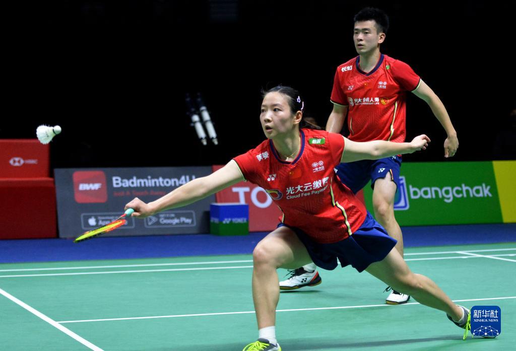 羽毛球泰国公开赛郑思维黄雅琼夺得混双冠军