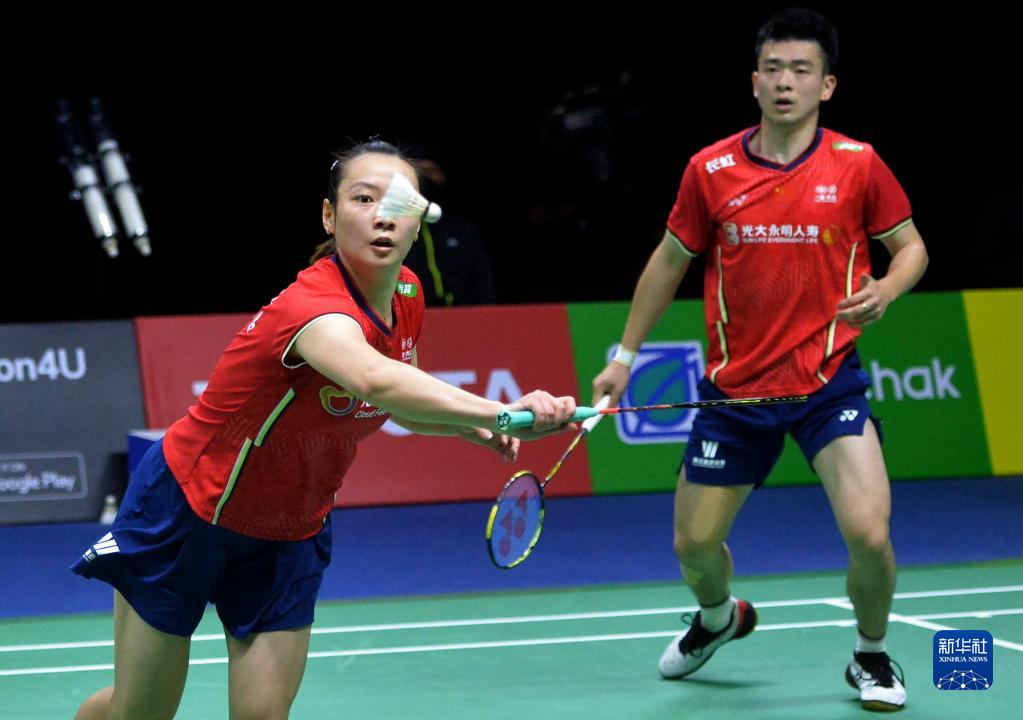 羽毛球泰国公开赛郑思维黄雅琼夺得混双冠军