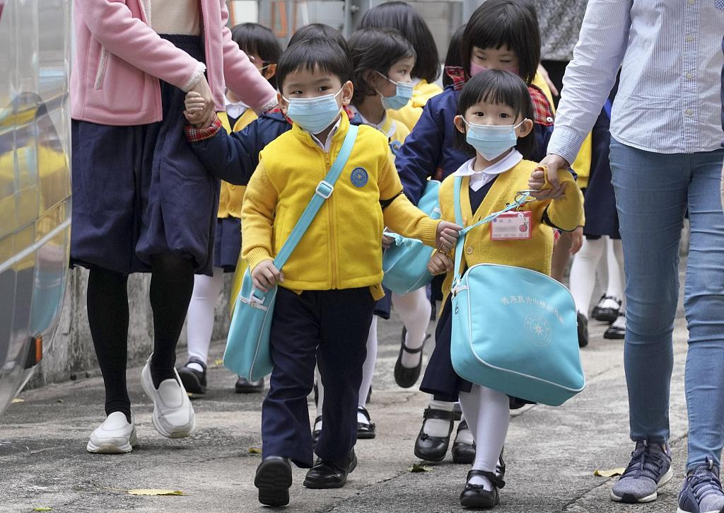 香港至少3名幼童确诊 幼儿园和小学将全部暂停线下授课