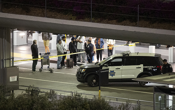 美国旧金山国际机场因炸弹威胁疏散