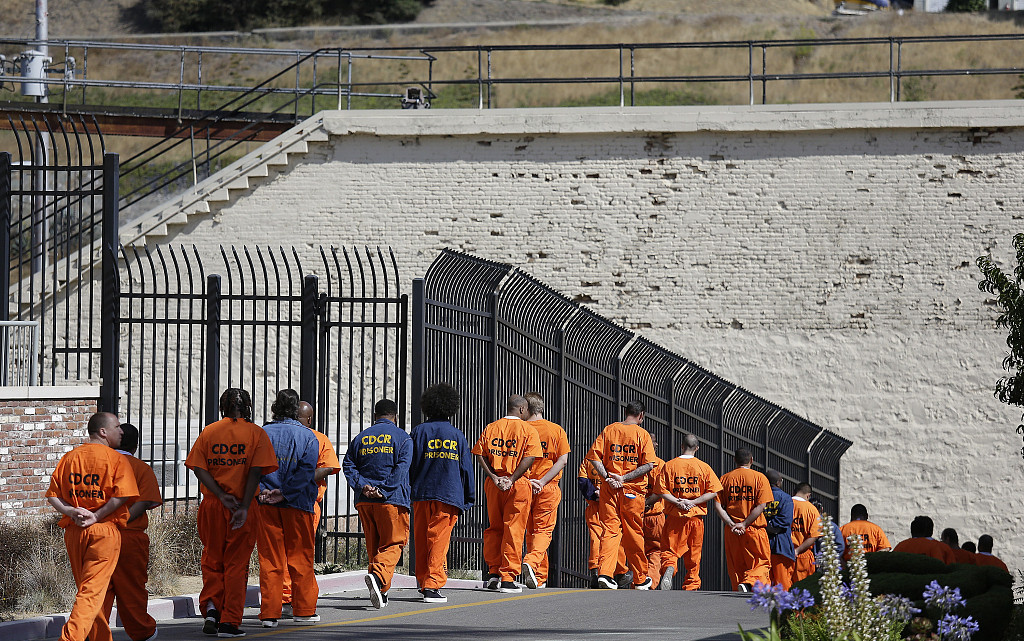 资料图：美国加州的一处州立监狱。