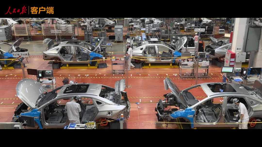 高质量发展调研行 | 车间探秘！怎样做到53秒下线一台车？
