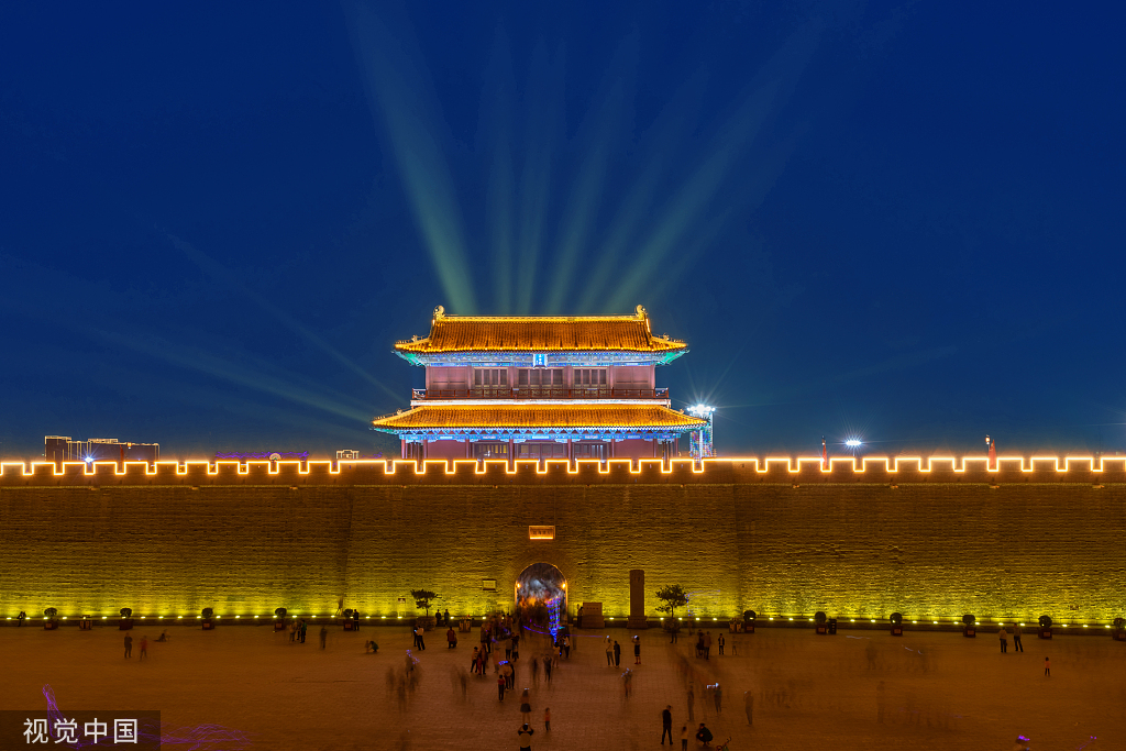 60秒打卡正定之夜丨高质量发展调研行·河北站