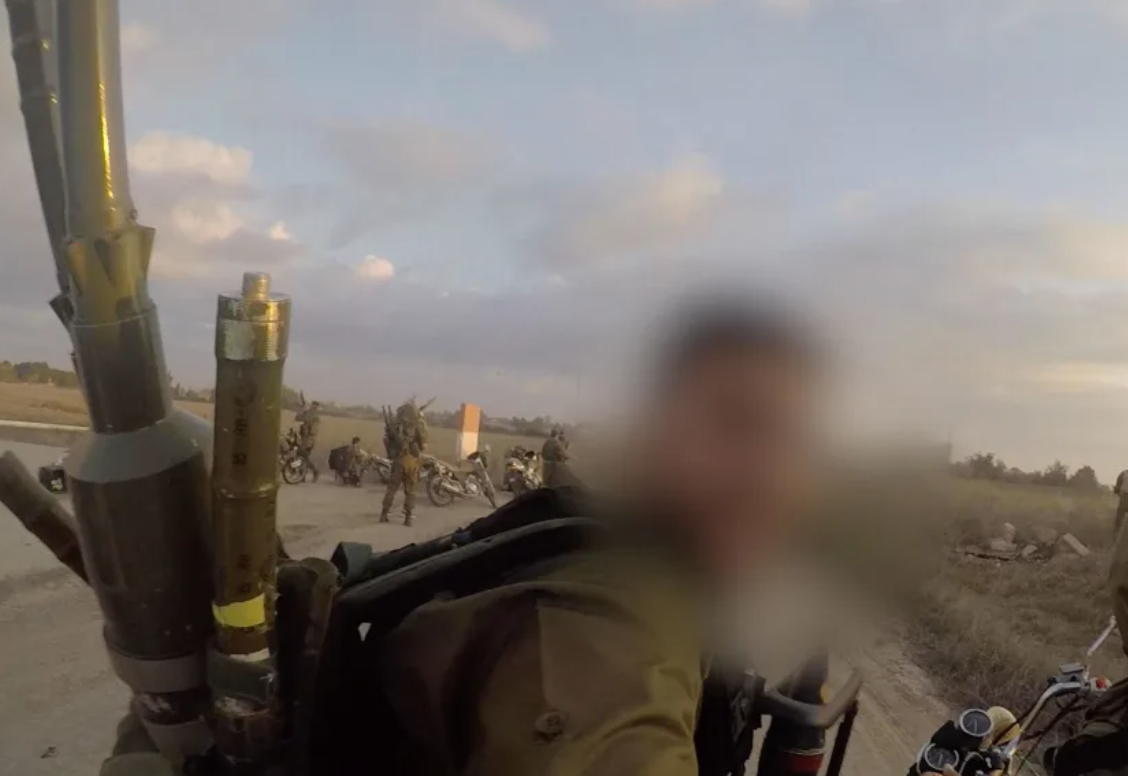 视频中的哈马斯武装人员