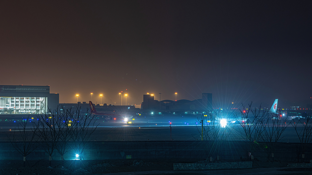 双流机场夜景图片大全图片