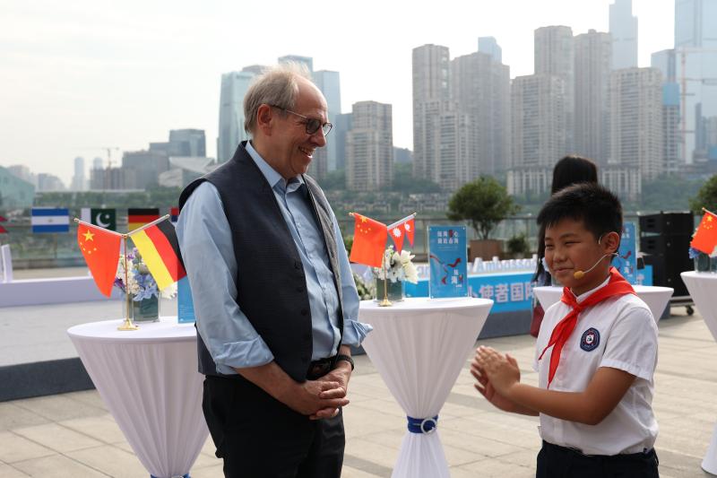  Minister of the German Embassy in China: Chongqing's international trade and manufacturing industry are developing well