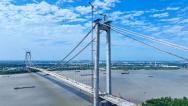 南京：龙潭长江大桥建设进入冲刺阶段