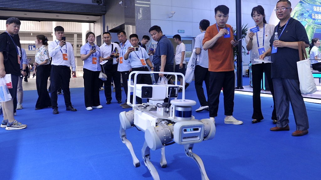 第八届中国—亚欧博览会 展品尽显“科技范”