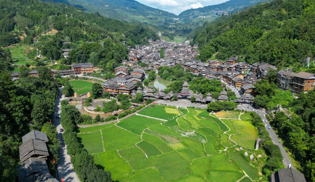 贵州黎平大力发展乡村休闲生态旅游 传统古村落焕然一新